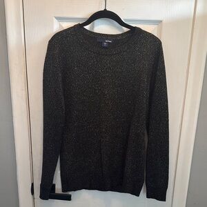 Women’s Black Speckled Sweater